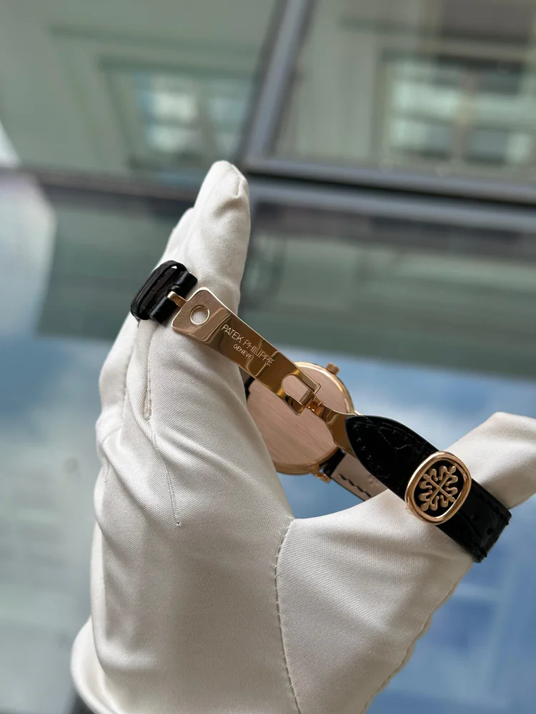 Patek Philippe Calatrava 3802/200R box and papers 1996 Rose Gold